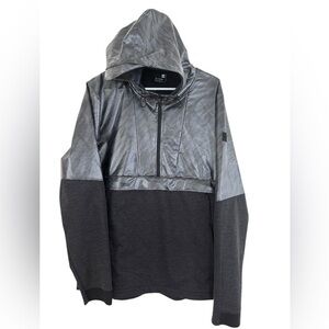 Under Armour Men's Light 1/4 Zip Rain‎ Pullover Windbreaker Size XL